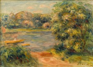 La barca sul lago, 1901